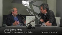 José García Abad , autor de 'Don Juan, náufrago de su destino'. 21-1-2013