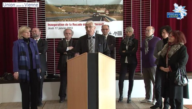Inauguration du dernier tronçon de la Rocade Est de Châtellerault