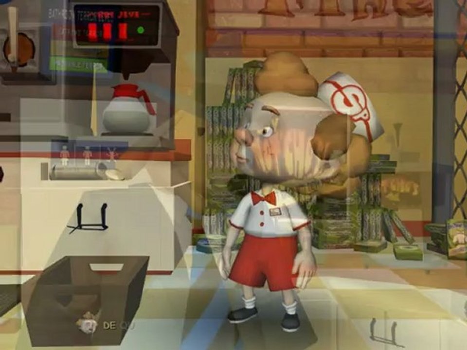 Sam et Max Choc Culturel 2) Chez Bosco d'Escrocmarché