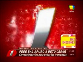 Pronto.com.ar Federico Bal habla de su pelea