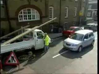 Scottish Woman Parks Car