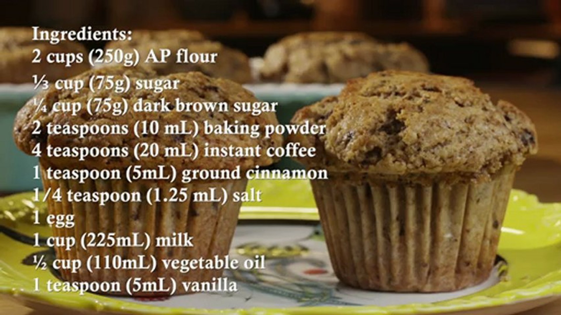 Coffee Time Muffins - video Dailymotion