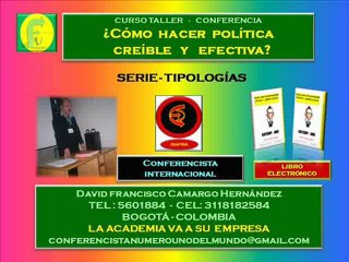 CAMPAÑA POLÍTICA CREÍBLE Y RESPONSABLE