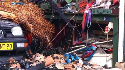 Botenbouwer ten einde raad na verwoestende brand - RTV Noord