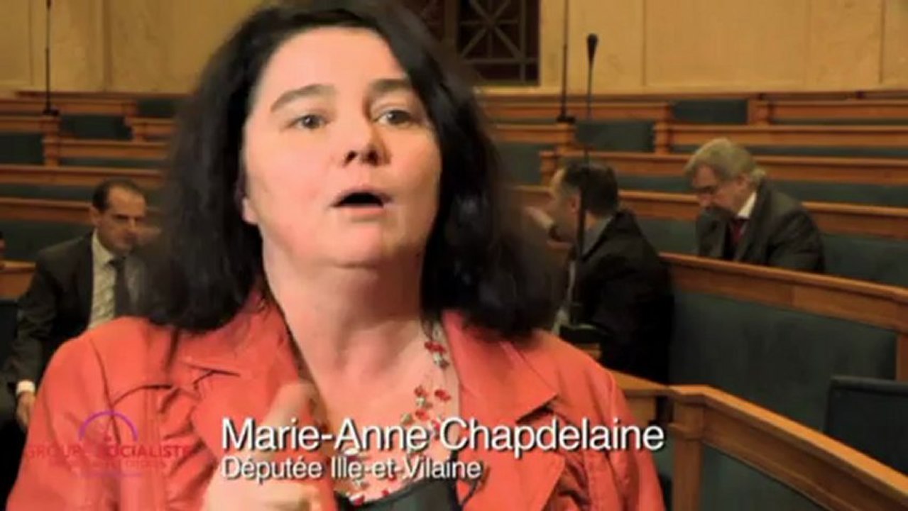 Mariage pour tous : Marie-Anne CHAPDELAINE s'exprime