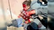 Suriye ordusunun hedefinde yine çocuklar var