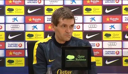 Vilanova: "Valdés va de cara y dice que no renueva un año y medio antes"