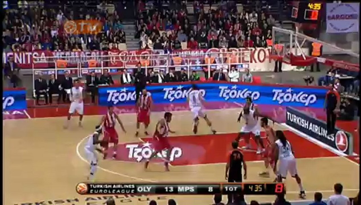 Highlights: Olympiacos Piraeus-Montepaschi Siena