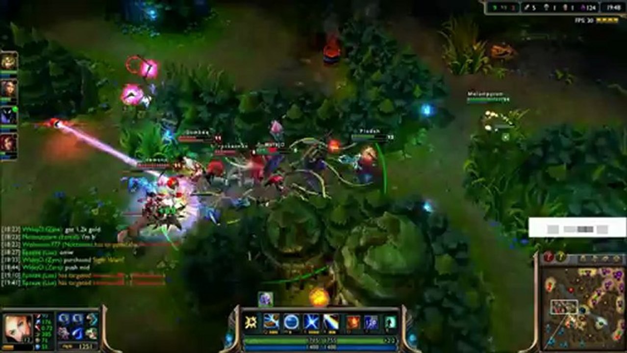 Une Lux, un ulti, un quadrakill - League of legends - team-aaa.com