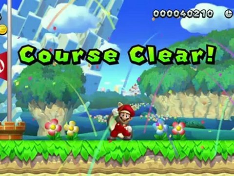New Super Mario Bros. U Wii U - 1080P HD Walkthrough - 1-1 - Acorn Plains Way