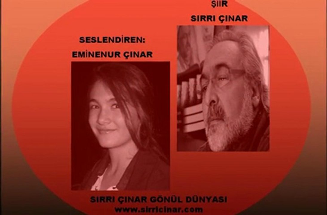 ŞİİR SIRRI ÇINAR "ÇOCUKLAR AĞLAR BEN BÜYÜRÜM" SESLENDİREN EMİNENUR ÇINAR