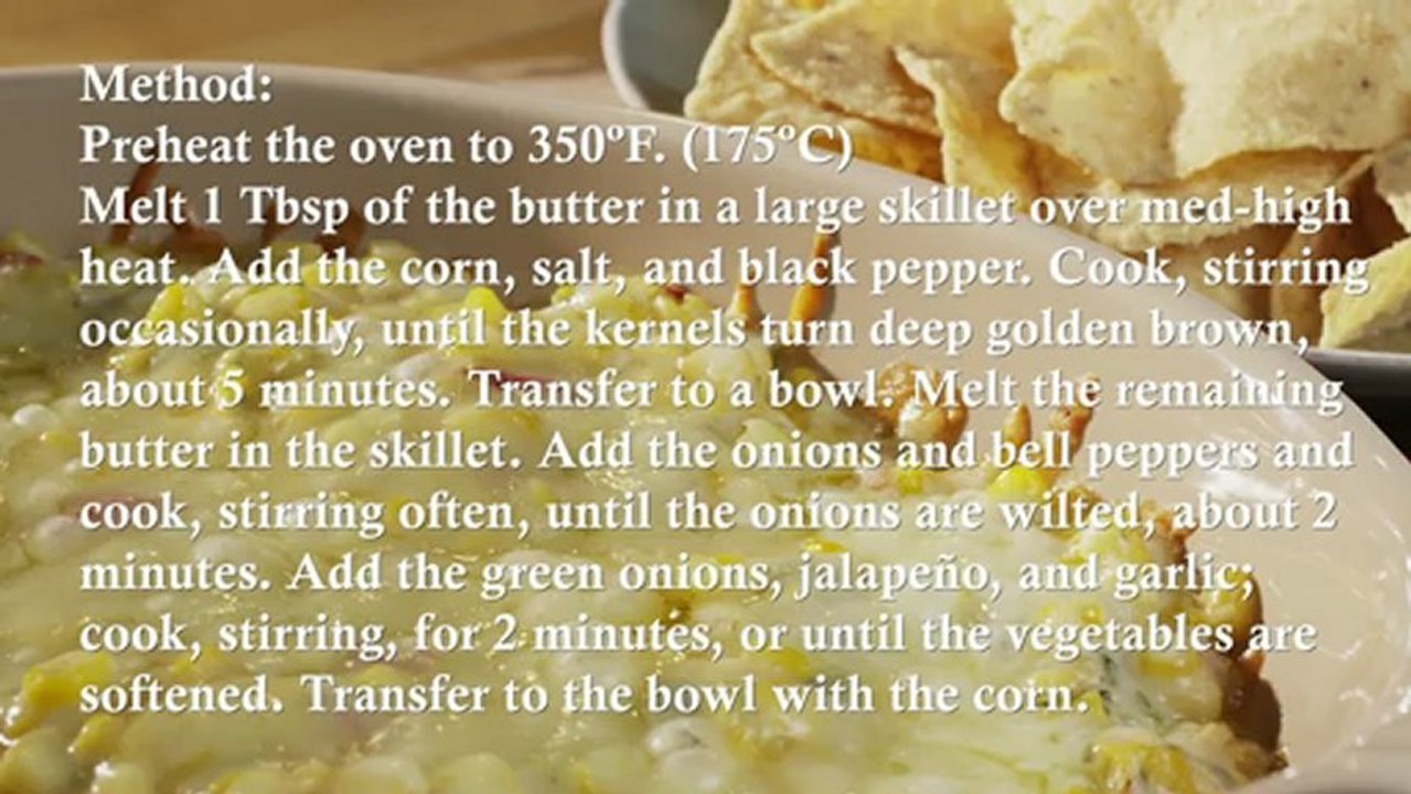 Hot Cheesey Corn Dip