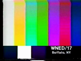WNED 17 sign-off 1984