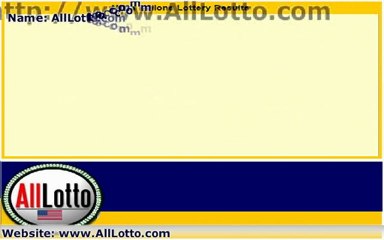 Mega Millions Lottery Drawing Results for January 18, 2013