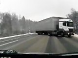 Close Call On Russian Highway