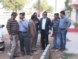 7th Jan 2013   Administrator New Karachi Town Afaq Saeed Inspection Sewerage Line in Sec 5-L North Karachi.