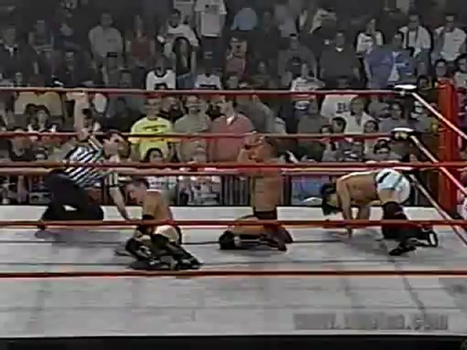 NWA-TNA PPV #45 - Paul London vs. C.M. Punk vs. Jason Cross vs. Kid Romeo (4-Way Elimination Match) (21.05.2003)