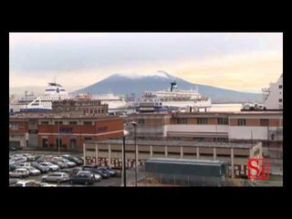 Napoli - Il Vesuvio innevato (18.01.13)