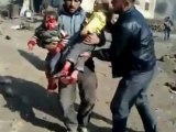 Children among the dead in Syria