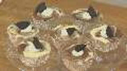 Make It Mini: Black-Bottomed Nutella Swirl Mini Cheesecakes