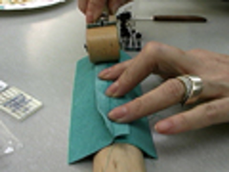 Make a Classic Leather Seam
