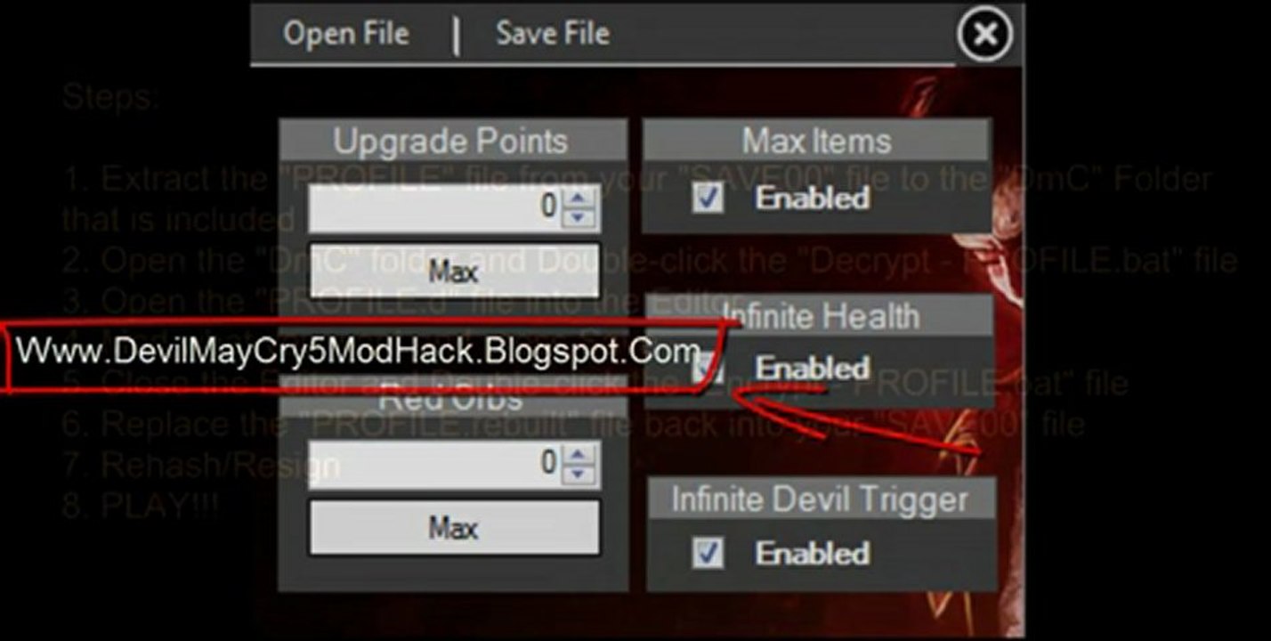 Devil May Cry 5 Points Unlock Hack Tutorial