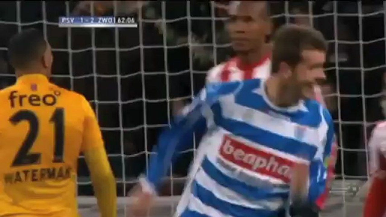 Horror-start! zwolle schießt psv ab