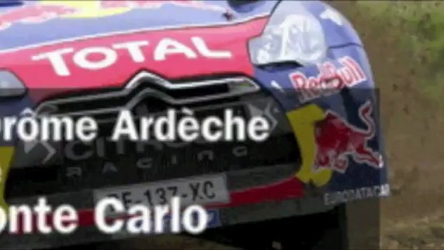 Rallye Monte Carlo Spéciale Saint Bonnet le froid
