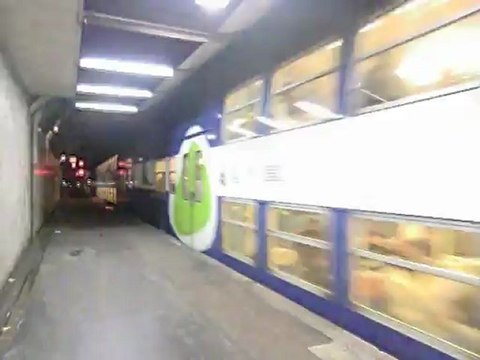 RER D - Entrée en gare de Châtelet du RER D