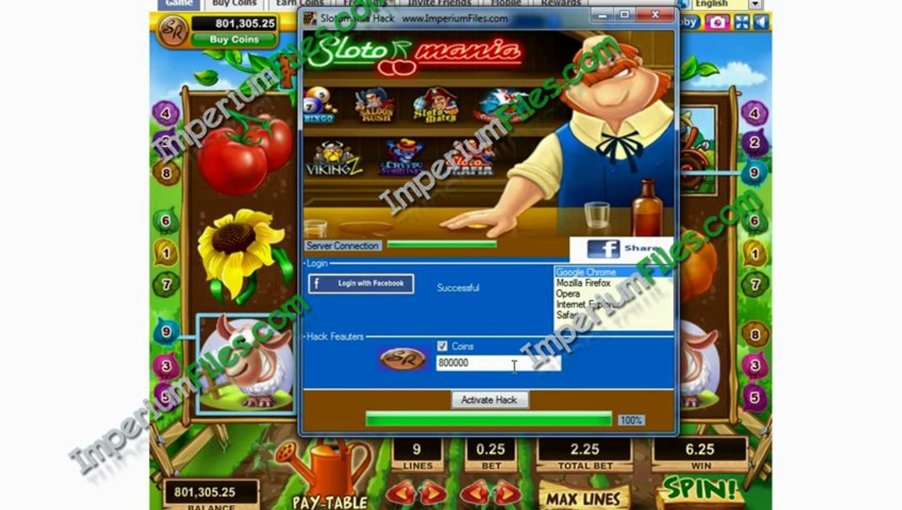 Slotomania Hack COins Cheats v5.1 | Professional Hacks | See how to hack Slotomania