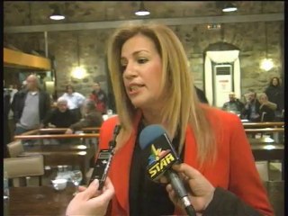 Η Φώφη Γεννηματά στη Λιβαδειά