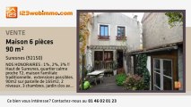 A vendre - maison - Suresnes (92150) - 6 pièces - 90m²