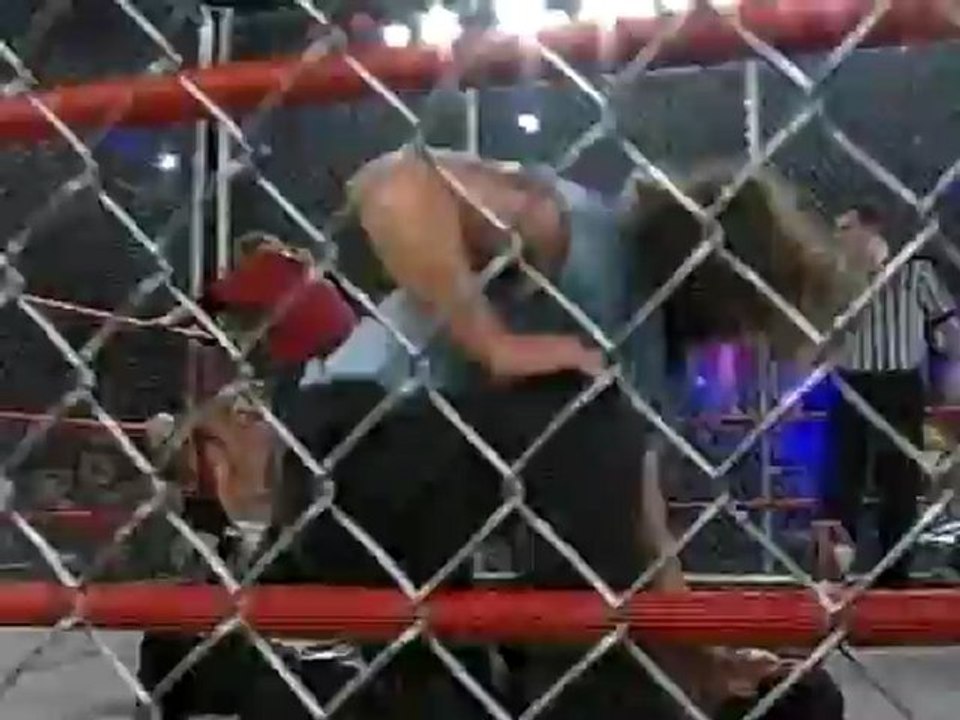 NWA-TNA PPV #75 - Raven, C.M. Punk & Julio Dinero vs. Abyss, Kevin Northcutt & Joe E. Legend (Steel Cage match) (17.12.2003)