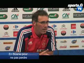 Laurent Blanc analyse la défaite face à la Biélorussie