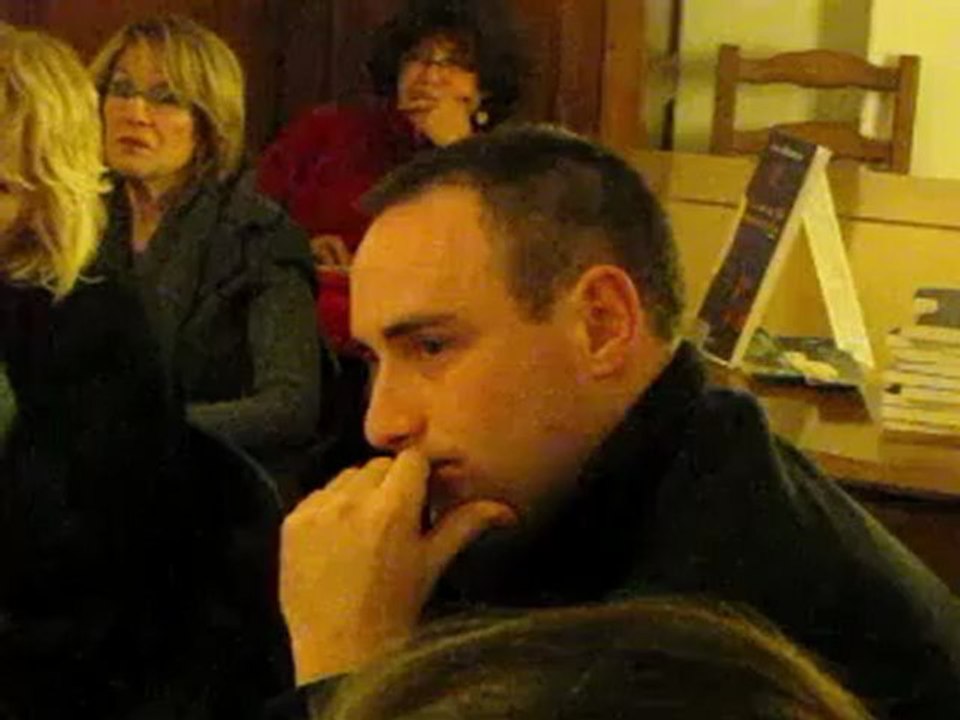 Fabien Hertier à la librairie Elan Sud, 84100 Orange, janvier 2013