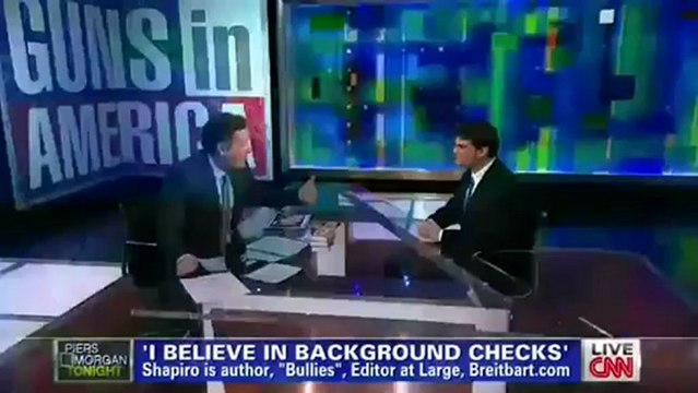 Piers Morgan, Ben Shapiro Gun Contol Debate