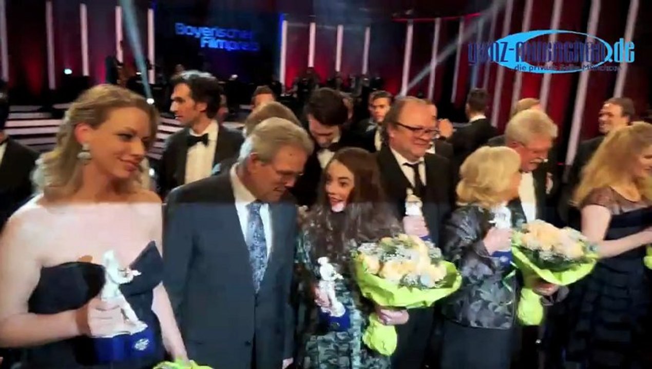 Bayerischer filmpreis 2012, roter teppich & preisträger 18.01.2013