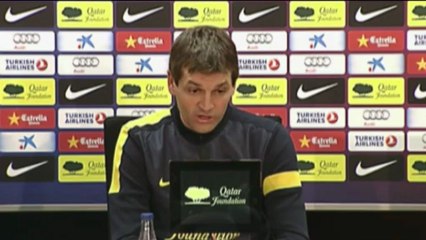 Barca - Vilanova évoque les cas Valdes et Guardiola