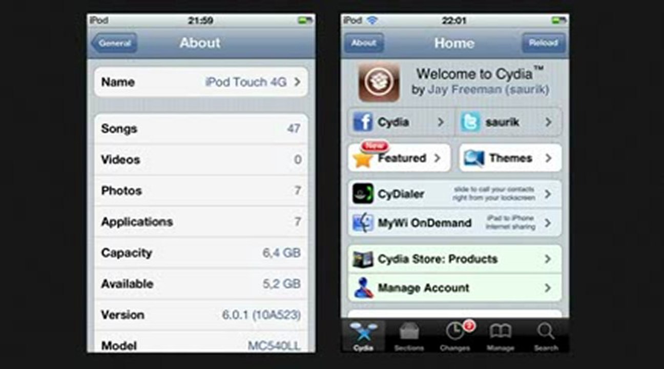 iFreedom -- iOS 601 Jailbreak Untethered Hack - Hent gratis FREE Download télécharger
