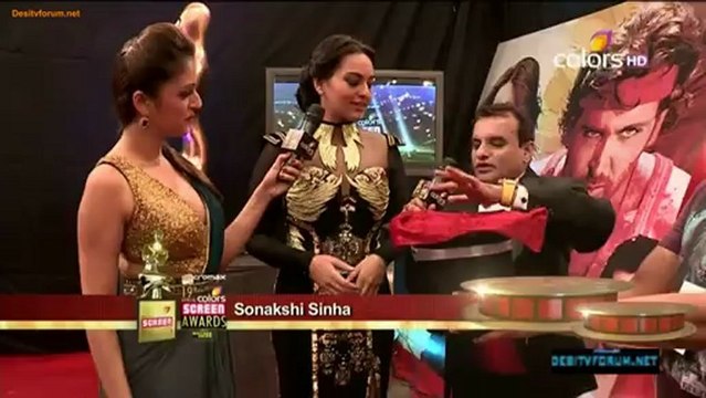19th Annual Screen Awards [Red Carpet] 19th January 2013 Video Watch Online 720p HD Pt1