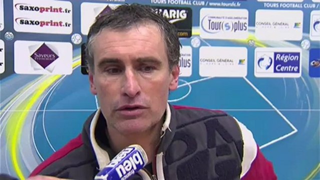 Tours 3-1 DFCO, O. Dall'Oglio après match (L2, J21, 18/01/13)