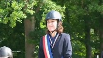 Victoir  Corinne Bian Rosa et sa jument Lempicka du Montet championnes de France CSO Amateur