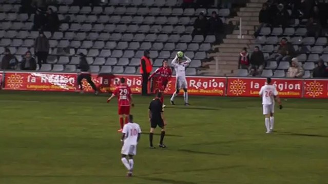 Nîmes Olympique (NIMES) - Clermont Foot (CFA) Le résumé du match (21ème journée) - saison 2012/2013