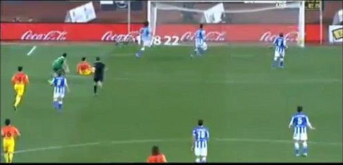 Messi palo  @SpheraChannel