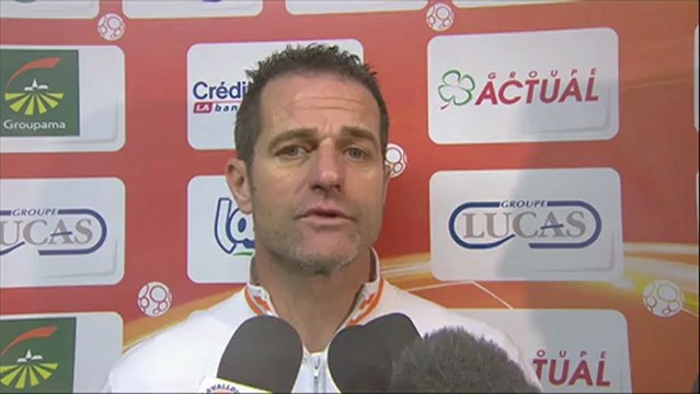 Conférence de presse Stade Lavallois - FC Nantes : Philippe HINSCHBERGER (LAVAL) - Michel DER ZAKARIAN (FCN) - saison 2012/2013