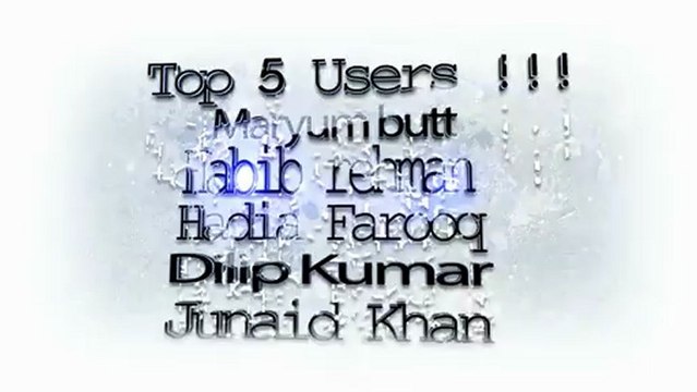 Hot Girlz And Hot Boyz Top 5 User