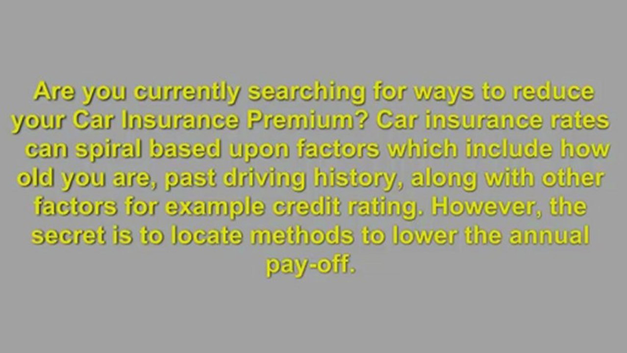 5 Simplest tips To Reduce Your Car Insurance Quote