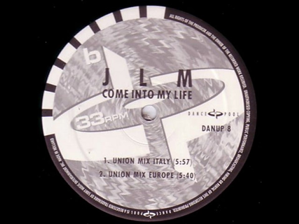 JLM - Come Into My Life (Union Mix Italy) (Remix 1996)