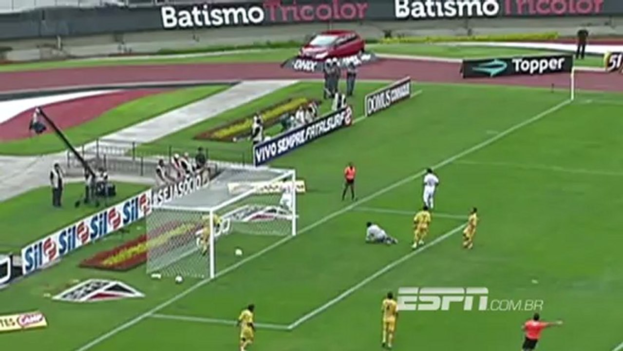Sao Paulo 2 - 0 Mirassol [19.01.2013]