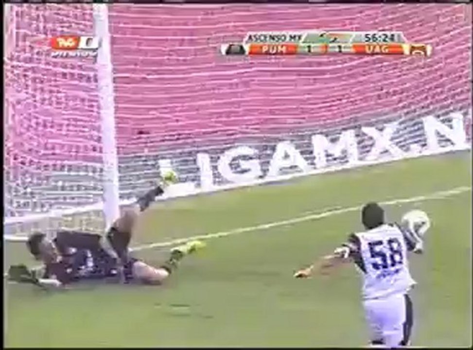 Pumas Morelos Vs Tecos 1-1 19.01.2012